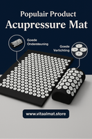 VitaalMat™ Acupressuur Mat & Kussen - Verlicht Pijn & Stress